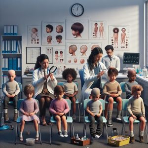 căderea părului la copii