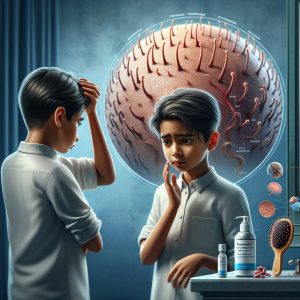 căderea părului la copii